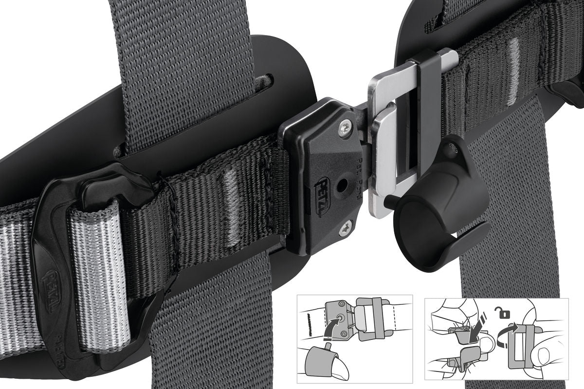 Petzl Swan Easyfit Steel Full Body Participant/Guest Harness